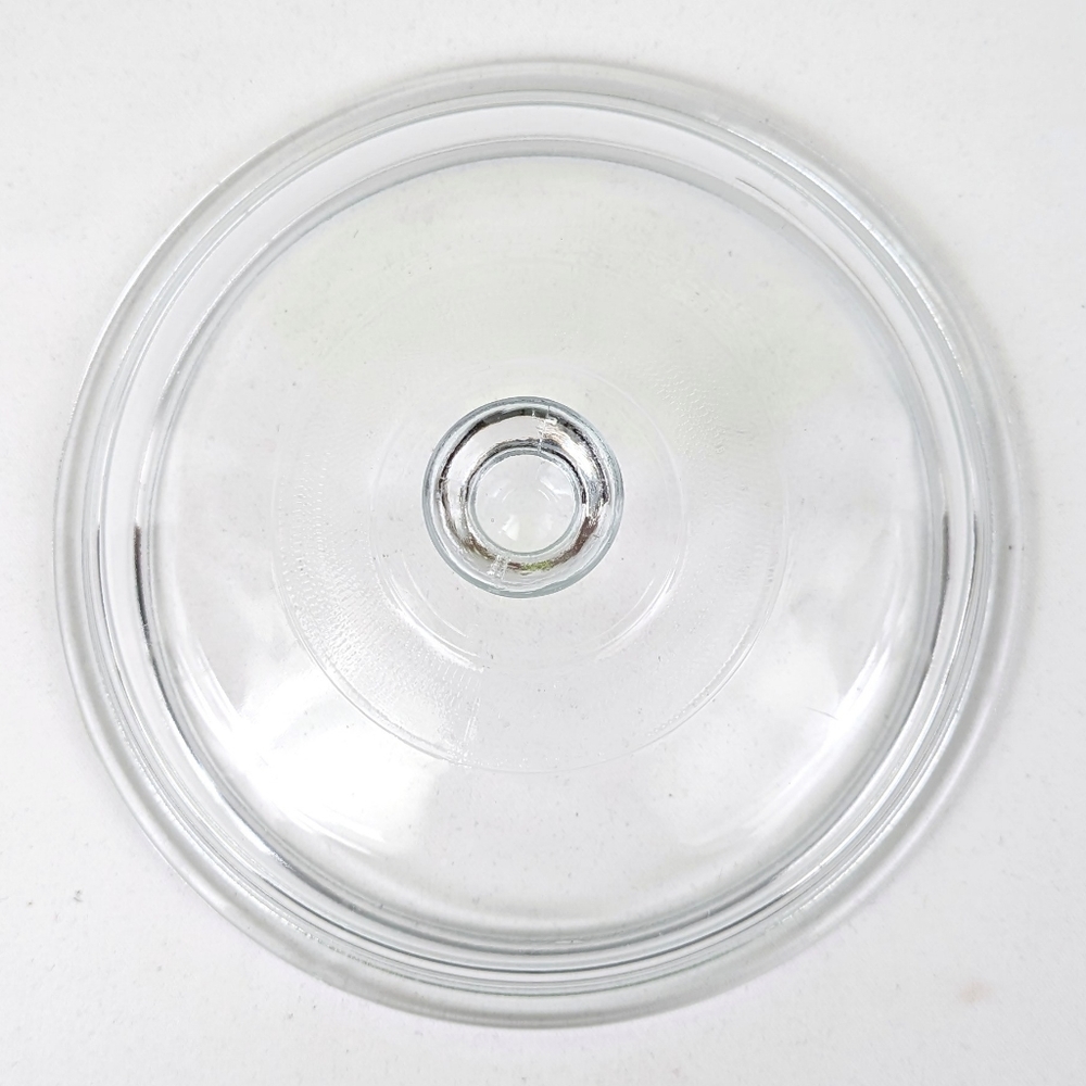 Glass Lid for Casserole Dish Sauce Pan Bowl Round Clear Domed with Center Knob